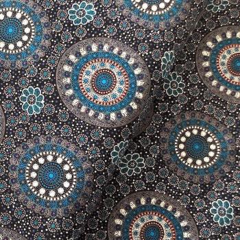 BLUE ALURA SEED Aborigines Stoff aus Australien